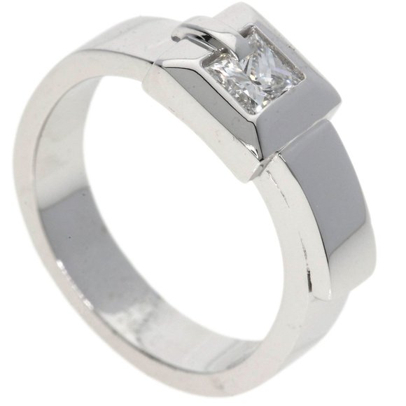Hermes Diamond #50 Ring in 18K White Gold for Women - Picture 1 of 9